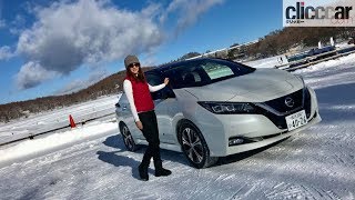 日産リーフに雪上＆氷上で試乗。もう一つの主役はブリヂストンのスタッドレスタイヤ「ブリザック」【読み上げてくれる記事】