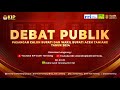 LIVE – Debat Publik Calon Bupati & Wakil Bupati Aceh Tamiang Tahun 2024