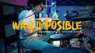 WA'Y IMPOSIBLE - Jun Gamboa Music (Hugyaw Album) | LionLamb Worship | DrumCam