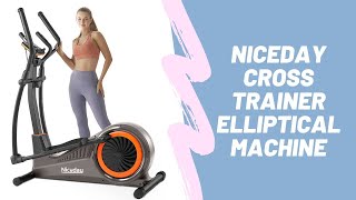 NICEDAY Cross Trainer Elliptical Machine | Amazon  | Video | Review