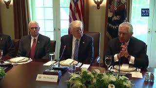 Brief Remarks: Donald Trump Has Lunch With Mahmoud Abbas - May 3, 2017