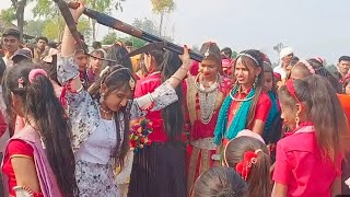 बघाड़ की शादी न्यू धमाका आदिवासी छाक आदिवासी शादी Band Baja new video 2025 सुपर तेजू सेनानी