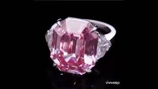 Rare 18.96crt pink diamond known as the pink legacy sold for (44,500,000million USD) 🔥🔥plz 👍🔔