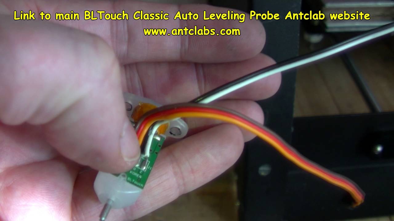 Bltouch Auto Leveling Probe Part 2 Youtube