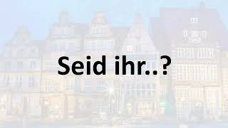 029 Easily Learn German, SEID IHR?