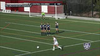 2022 PIAA Girls 2A Soccer Championship Highlight | General McLane Goal