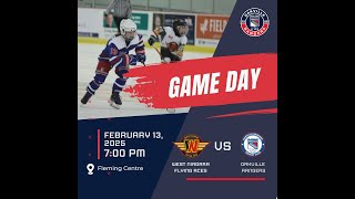 Away Game Video Version: Oakville Rangers U10B vs. West Niagara Flying Aces, Feb.13th 2025