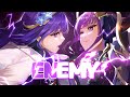 「Nightcore」→ Enemy - (Lyrics)