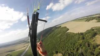 Paragliding BESKYDY 2015 Můj první rok létání