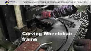 Curving Wheelchair frame