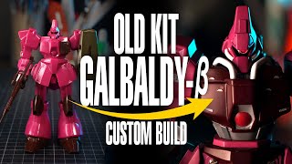 Old kit Gunpla Custom Build !! | Gundam Model GUNPLA/ I built old kit 1/144 GALBALDY-β.