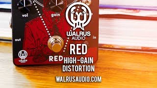 Walrus Audio: RED High Gain Distortion