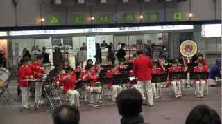 北九州市消防音楽隊2013.2.24青少年健全育成キャンペーンバックドラフト他