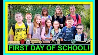 FIRST DAY OF SCHOOL 2018! | BACK TO SCHOOL!