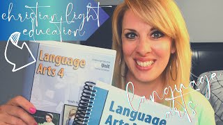 LANGUAGE ARTS curriculum || Christian Light Education Curriculum Review and Flip Through