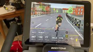 BODYTONE DS60 con la nueva consola de SMB1/2 plus funcionando con Bkool