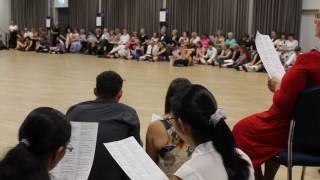 These Are My Mountains - Christchurch Summer Class 2016 Group Singing led by George Lambert