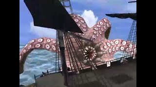 Disney Pirates of the Caribbean At World's End PC Game Chapter 7 Pearl Vs Kraken