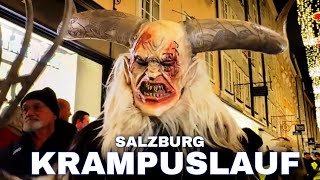 Krampuslauf in Salzburg 2024 - Altstadt Salzburg