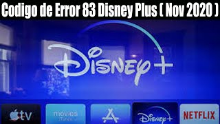 Codigo De Error 83 Disney Plus (Nov 2020) Why Is This Error Prevalent?- Watch More!