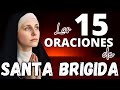 15 ORACIONES OFICIALES BRIGIDINAS (Para 1 año ). ORACIONES DE SANTA BRÍGIDA DE SUECIA. #santabrigida