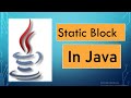 Static Block In Java || Static Block Program || In Hindi