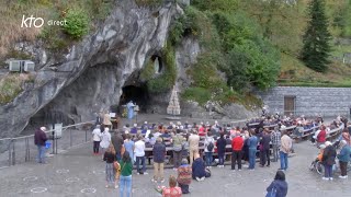 Messe de 10h à Lourdes du 20 octobre 2022