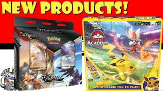 New Pokémon TCG Products Revealed - V Battle Decks \u0026 Battle Academy 2! (Pokémon TCG News)