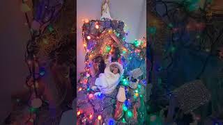 Enchanting christmas nativity scene#christmas #nativity #lights #holiday