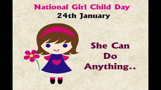 National Girl Child Day | Empowering Girls For A Better Tomorrow | girl child day use# | #useshots