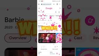 barbie Movie |How to magic search barbie #youtube