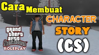 CARA MEMBUAT CHARACTER (CS ) STORY DI SERVER GTA SAMP !!! SERVER MERDEKA ROLEPLAY