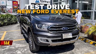 Test drive for the Ford Everest