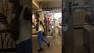 Only in nyc #dupreegod #comedy #nyc #youtubeshorts #hiphopmusic #shortsfeed #viral #subway #mta
