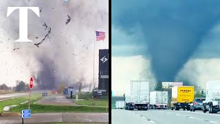 Tornado rips through Nebraska causing "significant damage"