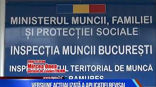 VERSIUNE ACTUALIZATĂ A APLICAȚIEI REVISAL