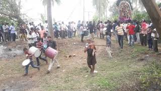 East godavari ambajipeta mandal  chiruthapudi village sankranthi utsavam