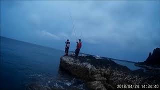 澎湖馬鞍山釣遊咬一整天.魚不累我手都累了