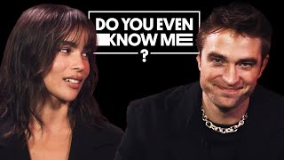Robert Pattinson & Zoe Kravitz Put Their Friendship To The Test |Do You Even Kno