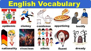 Learn English vocabulary in daily life | common English vocabulary | listen and practice