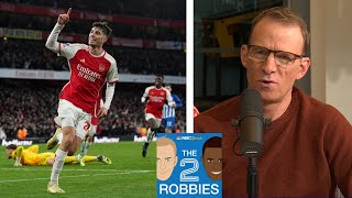 Arsenal top Brighton, look like Premier League's best team | The 2 Robbies Podcast | NBC Sports