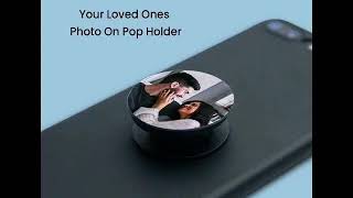 Customized Pop Socket With Photo Printed