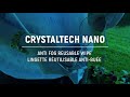 crystaltech nano anti fog reusable cloth demo chiffon réutilisable anti buée crystaltech nano