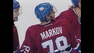 Andrei Markov's 1st NHL goal