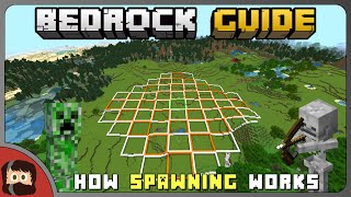 How Mob SPAWNING Works | Bedrock Guide S1 EP89 | Tutorial Survival Lets Play | Minecraft