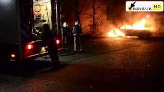 Autobrand Keramiekstraat Reuver 31-12-2011