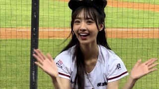 樂天女孩Rakuten girls長腿組#嘎琳 應援（勝利飛船）#長腿 20230526樂天桃猿愛PET趴