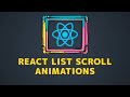 💡 Step-by-Step React Scroll Effects with Intersection Observer and Tailwind