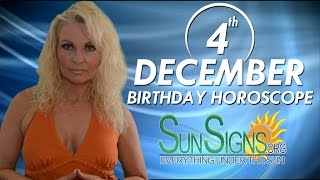 December 4th Zodiac Horoscope Birthday Personality - Sagittarius - Part 1