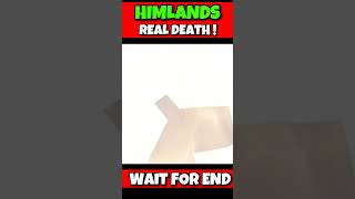 HIMLANDS REAL DEATH ! #shorts #himlands #yessmartypie #ezio18rip